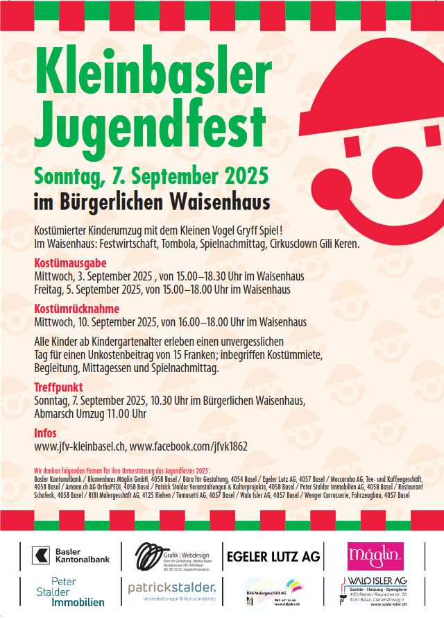 Flyer Jugendfest 2025
