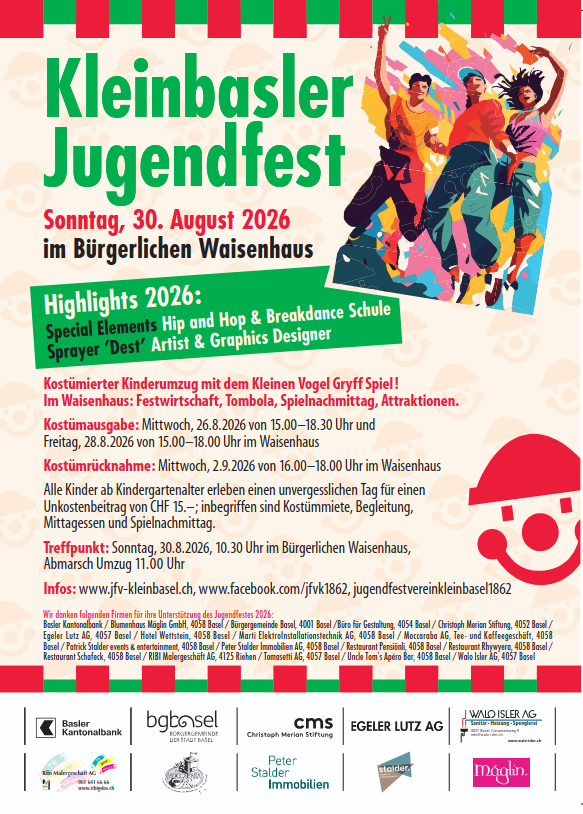 Flyer Jugendfest 2026